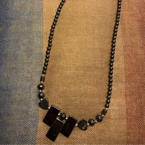 Hematite necklace